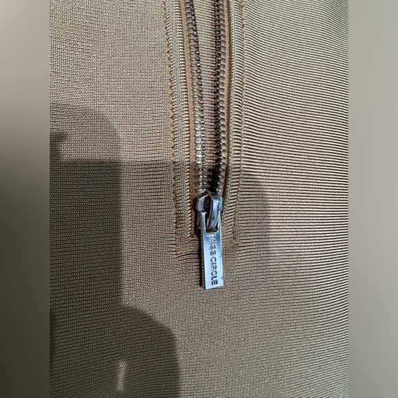 Miss Circle yellow mustard bondage dress size large with adjustable straps - Picture 5 of 8